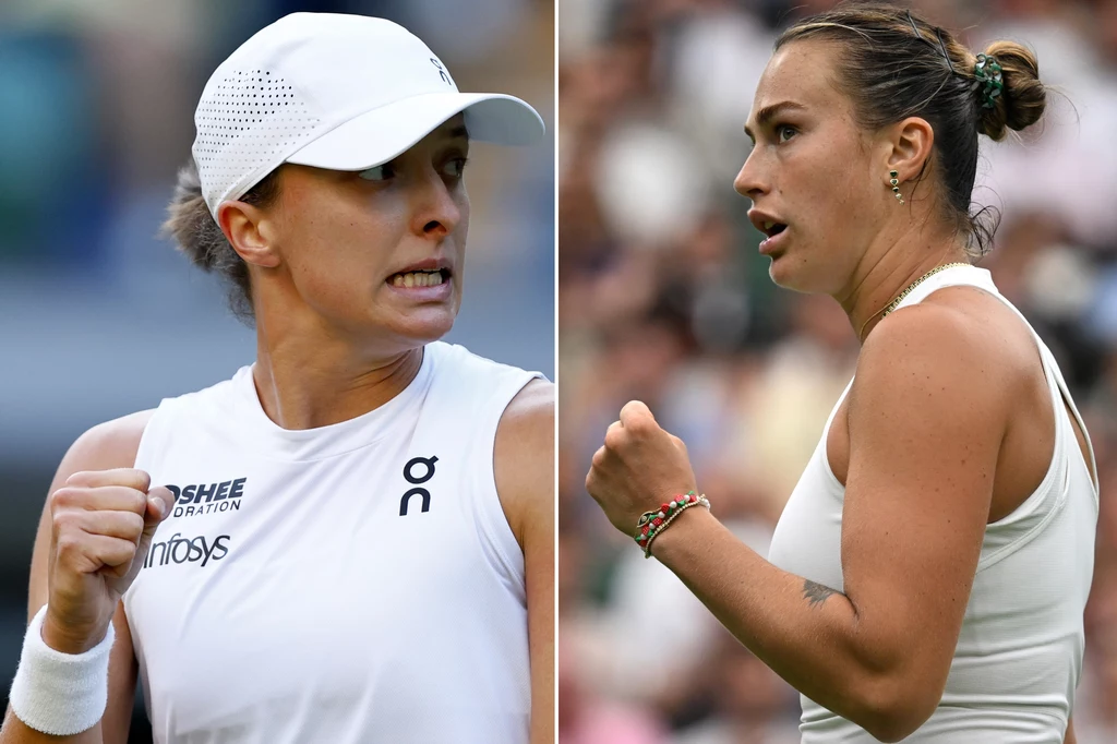 Iga Świątek i Aryna Sabalenka Iga Świątek i Aryna Sabalenka