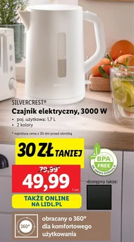Czajnik elektryczny SilverCrest