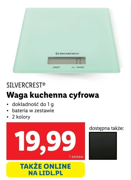 Кухонні ваги SilverCrest