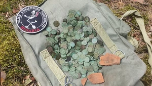 Szukali drogi , znaleźli skarb. Niezwykłe odkrycie w lesie