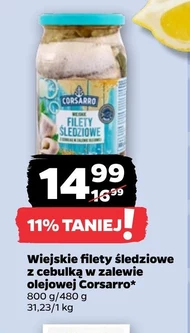 Filety śledziowe Corsarro