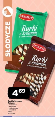 Rurka z kremem Ariante