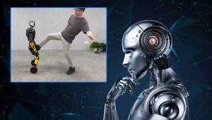 Chiński robot humanoidalny nic nie widzi. Jak pokonuje przeszkody?