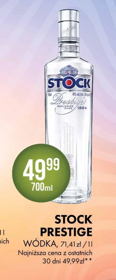 Wódka Stock