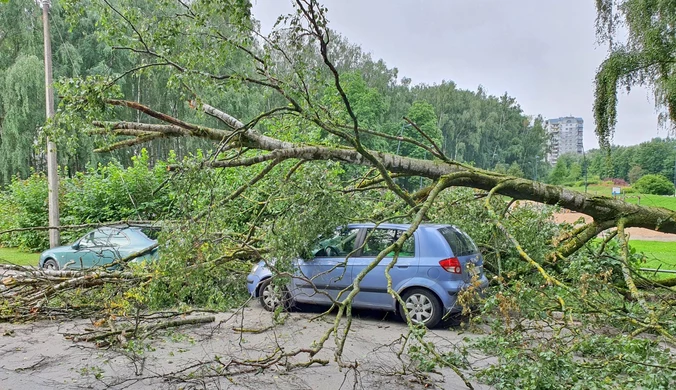 Niebezpieczne zjawiska pogodowe mogą być powodem szkód samochodowych.