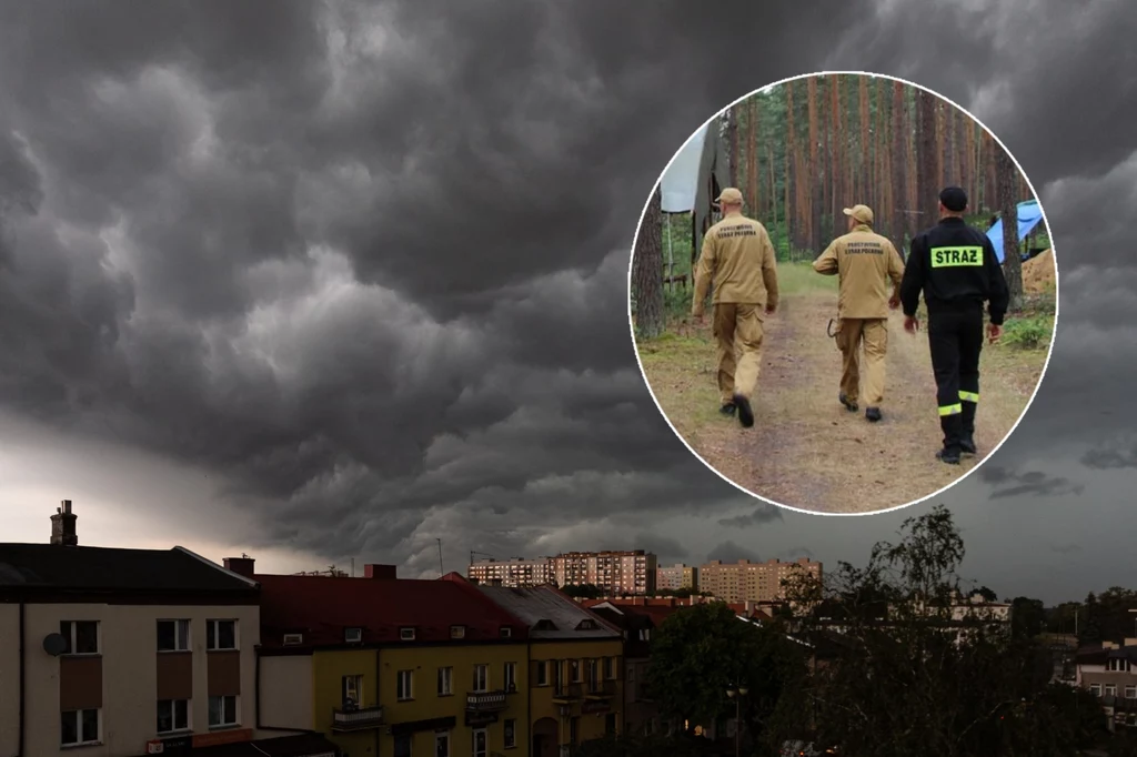 Nad Polskę nadciągają gwałtowne burze Nad Polskę nadciągają gwałtowne burze