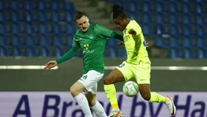 Walka o zagranie z Lechem Poznań trwa. Gol w 93. minucie i czerwona kartka