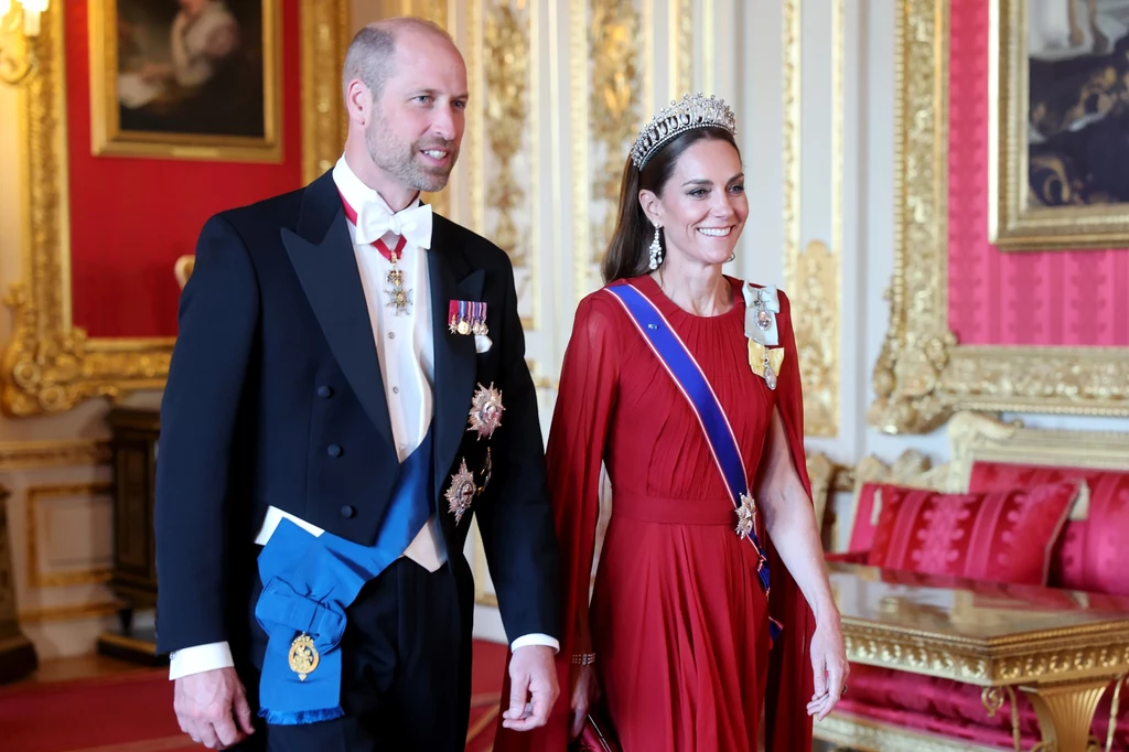 Księżna Kate dosłownie olśniła zebranych u boku księcia Williama 