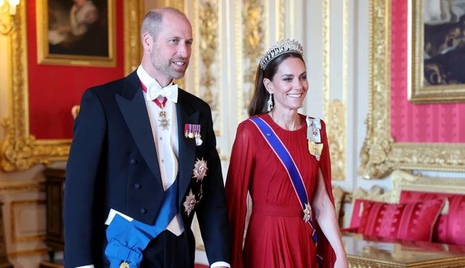 Księżna Kate dosłownie olśniła zebranych u boku księcia Williama 