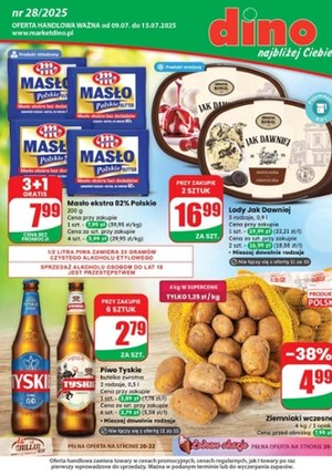 Gazetka promocyjna Dino, ważna od 09.07.2025 do 15.07.2025.