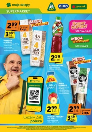 Gazetka promocyjna moje sklepy, ważna od 10.07.2025 do 22.07.2025.