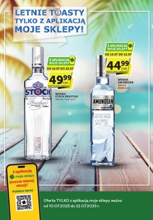 Gazetka promocyjna moje sklepy, ważna od 10.07.2025 do 22.07.2025.