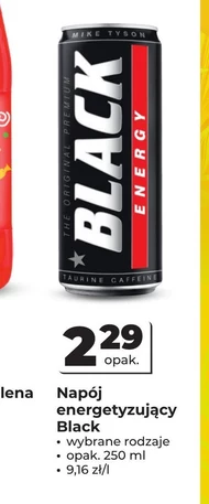 Napój energetyczny Black
