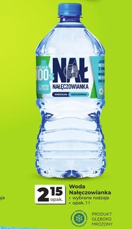 Woda niegazowana Nałęczowianka