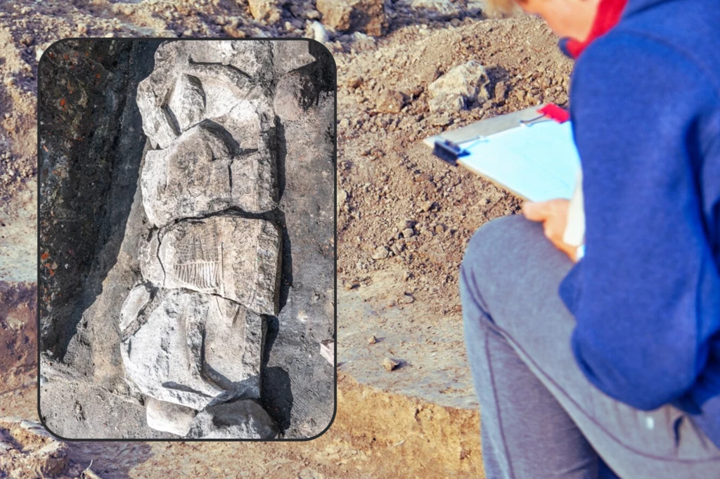 Archeolodzy odkryli w Gdańsku wyjątkową płytę nagrobną z wizerunkiem rycerza. Wiele wskazuje na to, że to element pochówku ważnej osobistości. Zdj. ilustracyjne. Archeolodzy odkryli w Gdańsku wyjątkową płytę nagrobną z wizerunkiem rycerza. Wiele wskazuje na to, że to element pochówku ważnej osobistości. Zdj. ilustracyjne.