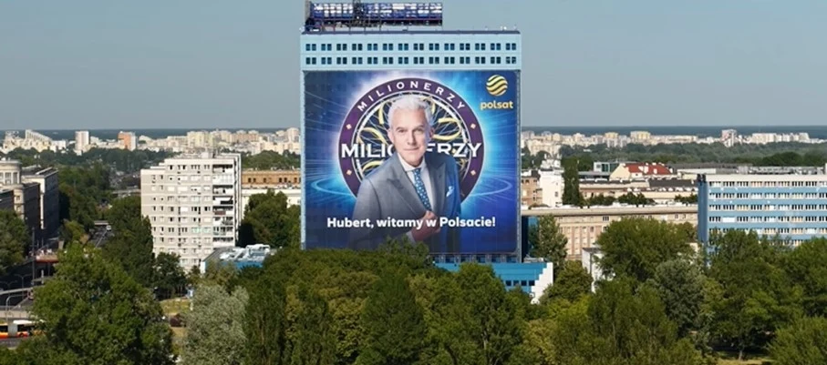 Hubert Urbański został powitany w Polsacie z rozmachem Hubert Urbański został powitany w Polsacie z rozmachem