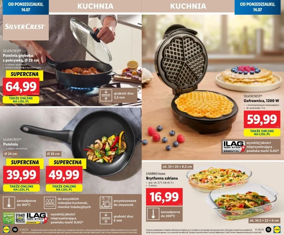 Lidl oferuje patelnie w niskich cenach! Lidl oferuje patelnie w niskich cenach!