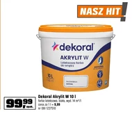 Farba lateksowa Dekoral