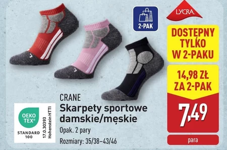 Skarpety sportowe Crane