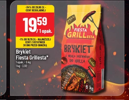 Брикети для барбекю Fiesta Grillesta