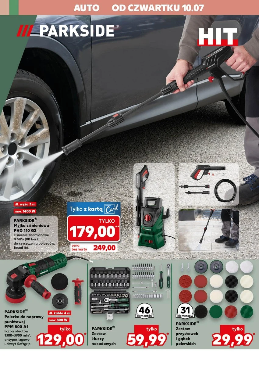 Elektronarzędzia Parkside tanio w Kauflandzie! Z Kaufland Card zapłacisz jeszcze mniej! Elektronarzędzia Parkside tanio w Kauflandzie! Z Kaufland Card zapłacisz jeszcze mniej!