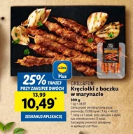 Kręciołki z boczku Grill&Fun