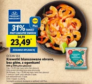 Blanszowane krewetki Ocean Sea