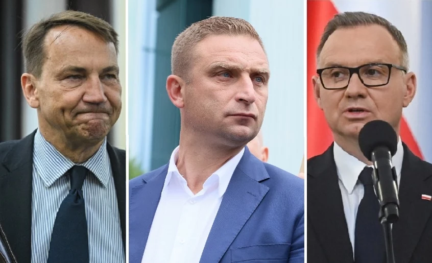 Szef MSZ Radosław Sikorski skrytykował słowa prezydenta Andrzeja Dudy wobec Roberta Bąkiewicza Szef MSZ Radosław Sikorski skrytykował słowa prezydenta Andrzeja Dudy wobec Roberta Bąkiewicza