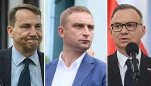 Sikorski ostro o Bąkiewiczu. Uderzył też w prezydenta