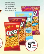 Chrupki kukurydziane Curly