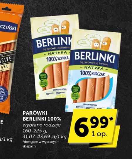Parówki Berlinki