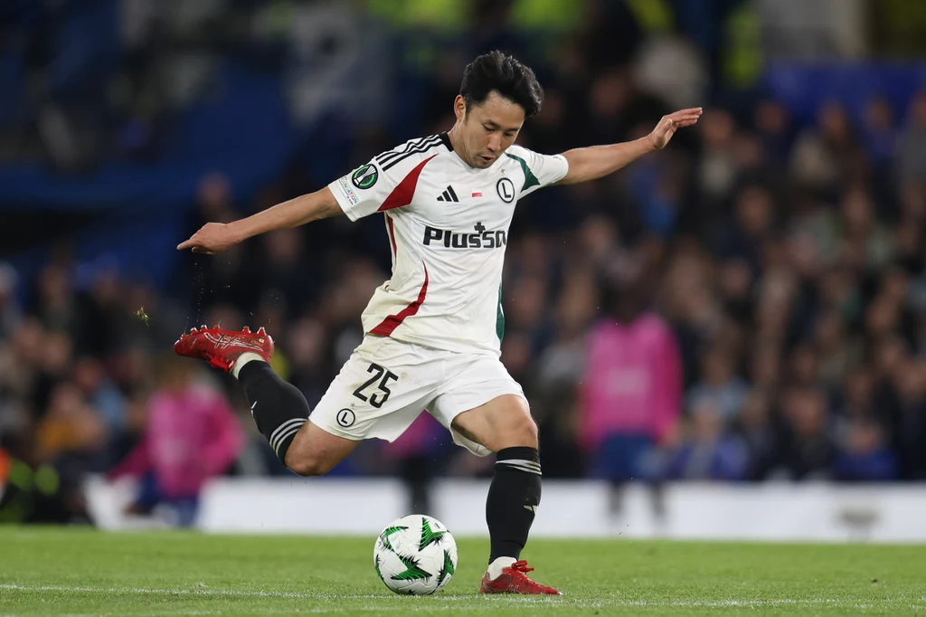 Ryoya Morishita w barwach Legii Warszawa Ryoya Morishita w barwach Legii Warszawa
