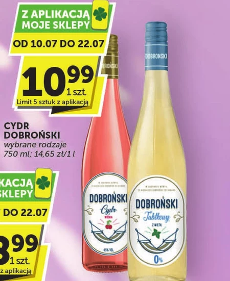 Сидр Dobroński