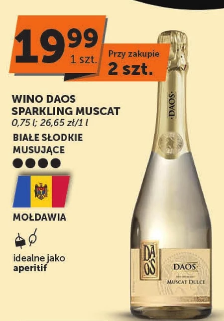 Wino białe Daos