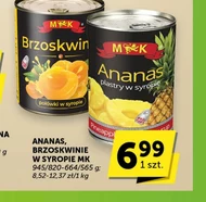 Brzoskwinie w syropie MK
