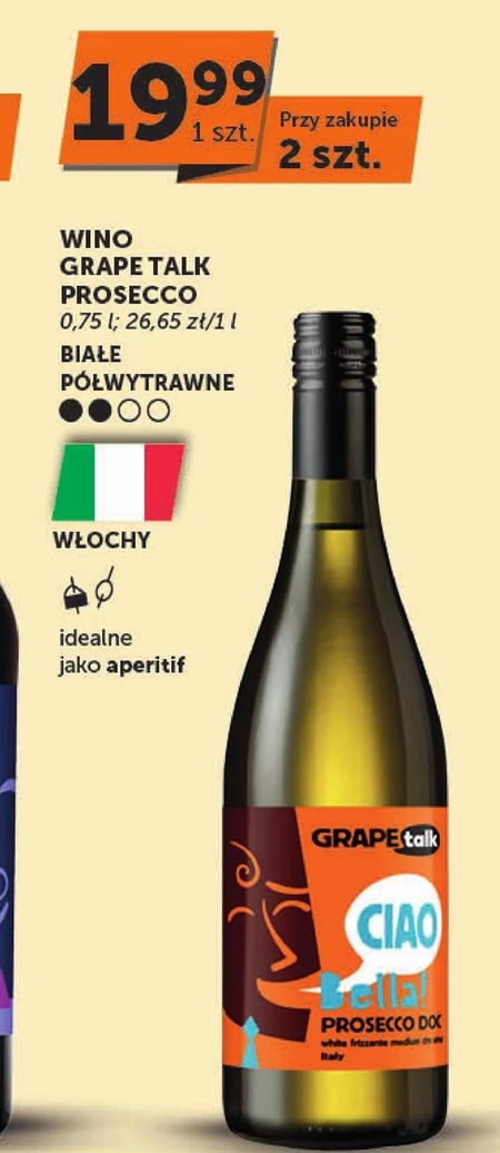Wino półwytrawne Białe