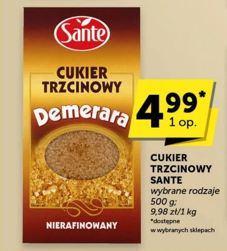 Cukier trzcinowy Sante