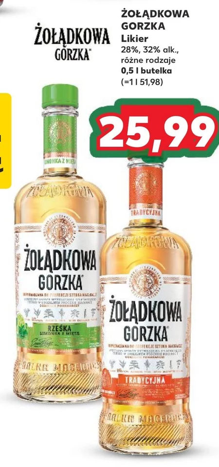 Likier Żołądkowa Gorzka