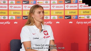 Polskie piłkarki na Euro! Rozmowa Aleksandry Szutenberg z Oliwią Woś