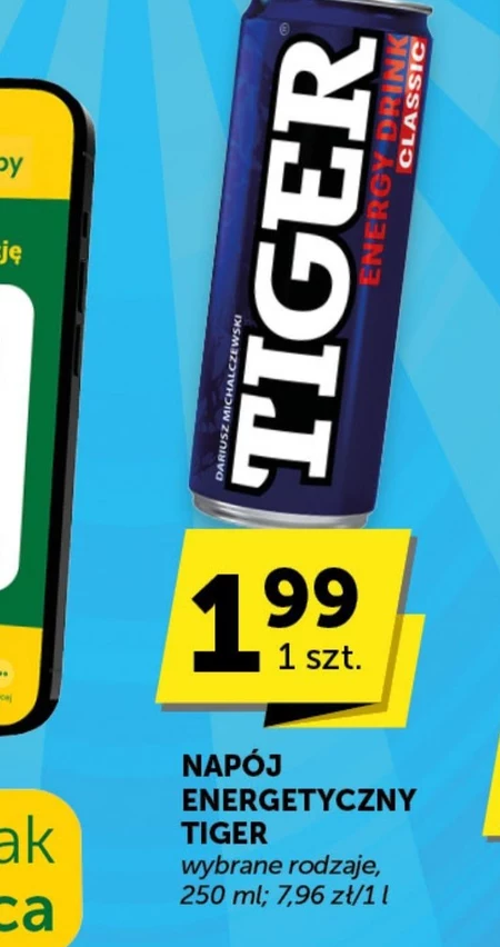 Napój energetyczny Tiger