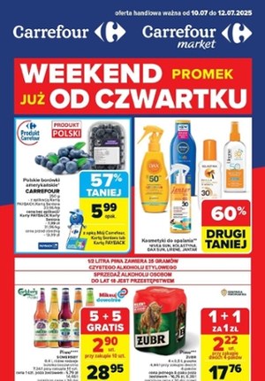 Gazetka promocyjna Carrefour Market, ważna od 10.07.2025 do 12.07.2025.