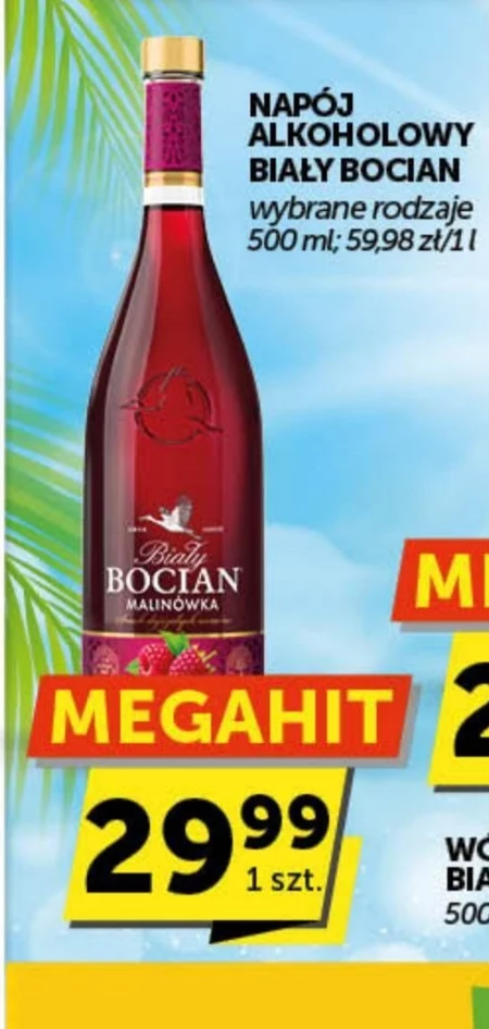 Napój alkoholowy Biały Bocian