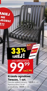 Krzesło ogrodowe