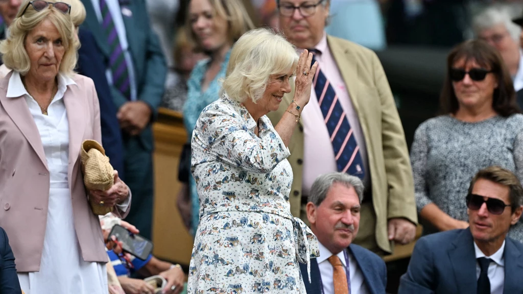 Królowa Camilla pojawiła się na WImbledonie