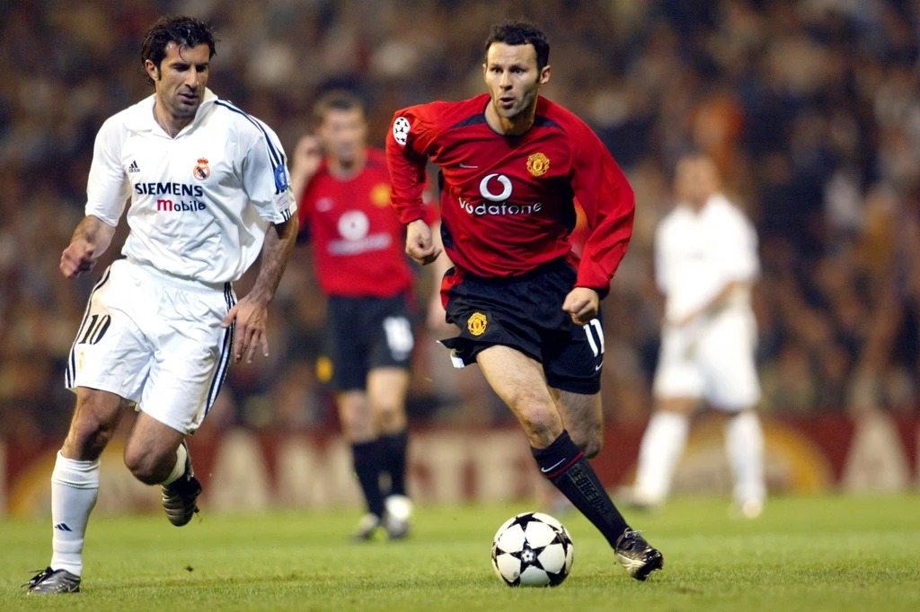 Luis Figo i Ryan Giggs Luis Figo i Ryan Giggs