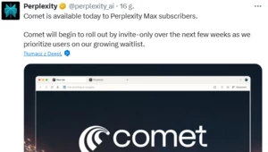 Comet kontra Chrome. Czy AI zrewolucjonizuje przeglądanie internetu?