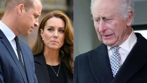 Księżna Kate, książę William i król Karol III