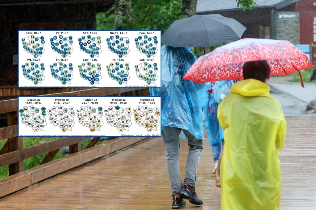 Kolejne dwa tygodnie upłyną pod znakiem deszczu i burz. Nieco bardziej sucho zacznie się robić pod koniec miesiąca, a na więcej lata możemy liczyć w sierpniu - wynika z pogody długoterminowej IMGW Kolejne dwa tygodnie upłyną pod znakiem deszczu i burz. Nieco bardziej sucho zacznie się robić pod koniec miesiąca, a na więcej lata możemy liczyć w sierpniu - wynika z pogody długoterminowej IMGW