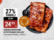 Żeberka wieprzowe Hot Chip