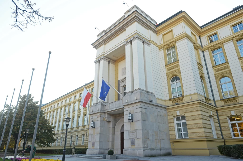 Akcja SOP i policji przed Kancelarią Premiera. Zatrzymano kobietę z kanistrem